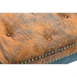 Pegane Banquette En PU Coloris Marron Veilli - Longueur 90 X Profondeur 41 X ... -Vente-unique shop banquette en pu coloris marron veilli longueur 90 x profondeur 41 x hauteur 67 cm 13616306 37458500 1140x1140
