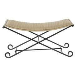 Pegane Banquette En Rotin Coloris Marron Clair Et Pieds Noir- Longueur 94 X P... 8 Pegane Banquette En Rotin Coloris Marron Clair Et Pieds Noir- Longueur 94 X P... -Vente-unique shop banquette en rotin coloris marron clair et pieds noir longueur 94 x profondeur 49 x hauteur 44 cm 13600950 37358402 1140x1140