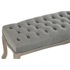 Pegane Banquette En Velours Et Bois De Caoutchouc Coloris Gris - Longueur 112... 11 Pegane Banquette En Velours Et Bois De Caoutchouc Coloris Gris - Longueur 112... -Vente-unique shop banquette en velours et bois de caoutchouc coloris gris longueur 112 x profondeur 37 x hauteur 48 cm 13600884 37358092 1140x1140