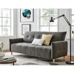 BUT Banquette Lit BIMBO Tissu Gris Anthracite -Vente-unique shop banquette lit bimbo tissu gris anthracite 10484870 27132910 1140x1140