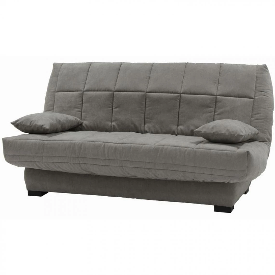 BUT Banquette Lit Clic Clac CARMEN Tissu Taupe 5 BUT Banquette Lit Clic Clac CARMEN Tissu Taupe – Image 3