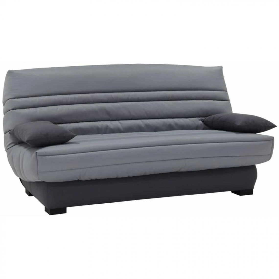 BUT Banquette Lit Clic Clac DALLAS Tissu Gris Clair 3 BUT Banquette Lit Clic Clac DALLAS Tissu Gris Clair