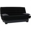 BUT Banquette Lit Clic Clac DALLAS Tissu Noir