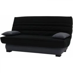 BUT Banquette Lit Clic Clac DALLAS Tissu Noir -Vente-unique shop banquette lit clic clac dallas tissu noir 9926078 25547520 1140x1140