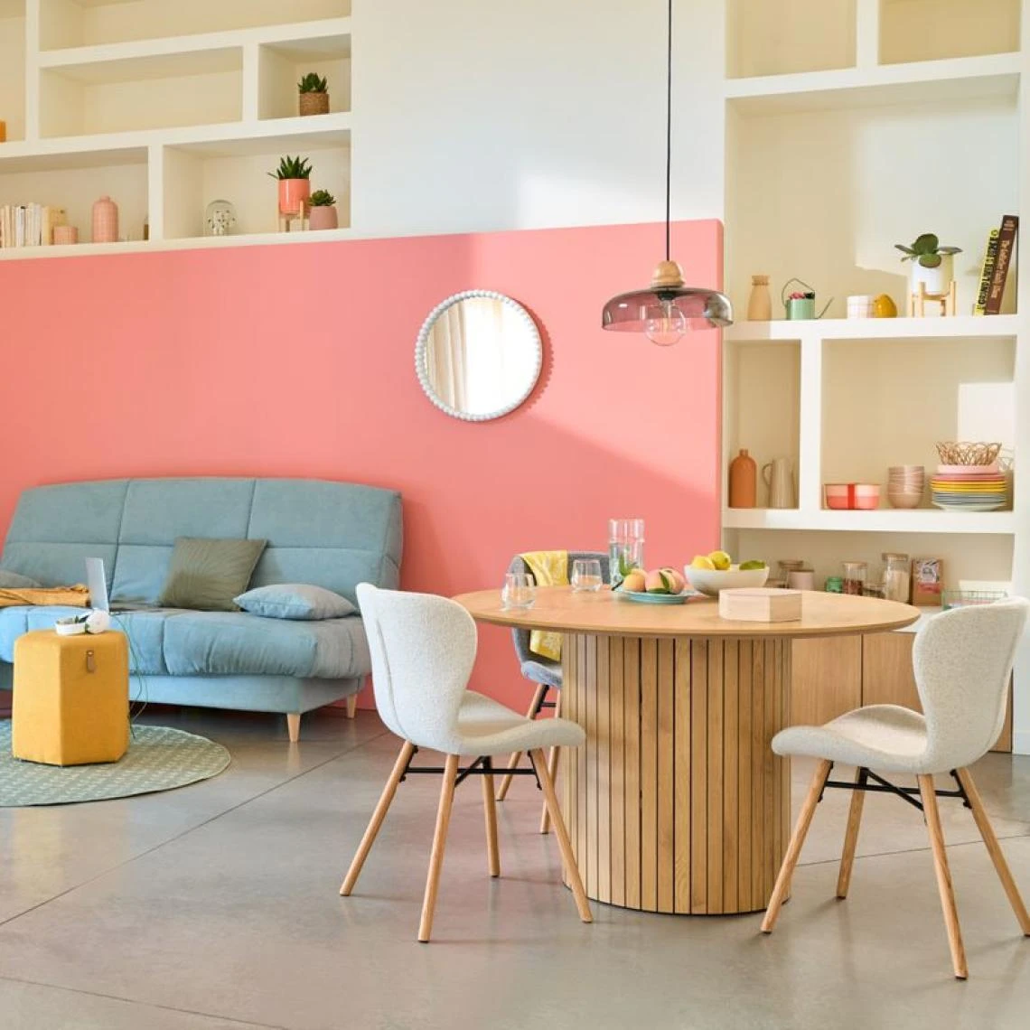 BUT Banquette Lit Clic Clac EMMA Vert Pieds Bois 7 BUT Banquette Lit Clic Clac EMMA Vert Pieds Bois – Image 5