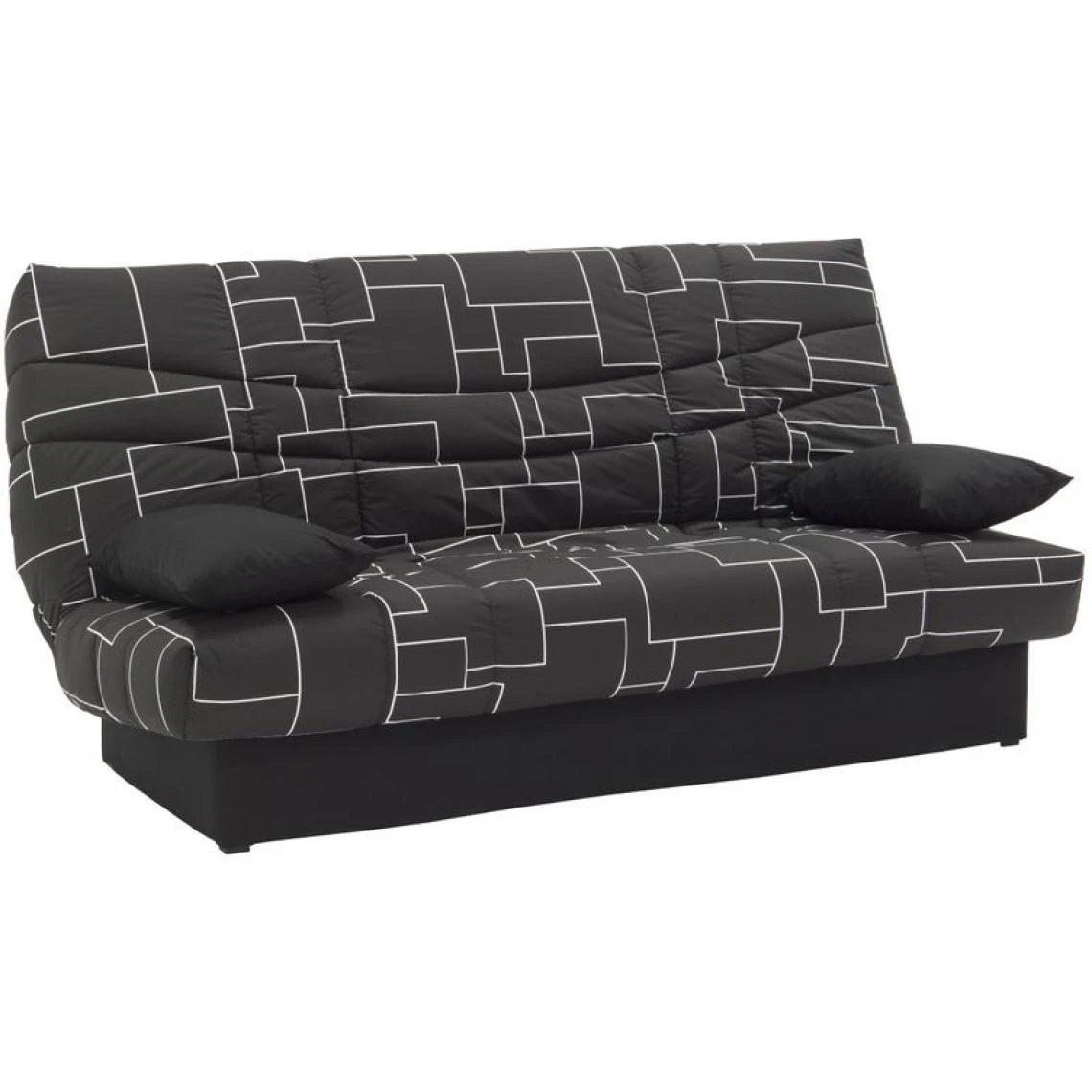 BUT Banquette Lit Clic-clac PORTO Matrix Noir 3 BUT Banquette Lit Clic-clac PORTO Matrix Noir