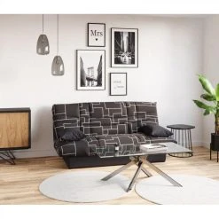 BUT Banquette Lit Clic-clac PORTO Matrix Noir 8 BUT Banquette Lit Clic-clac PORTO Matrix Noir -Vente-unique shop banquette lit clic clac porto matrix noir 9926084 25547548 1140x1140