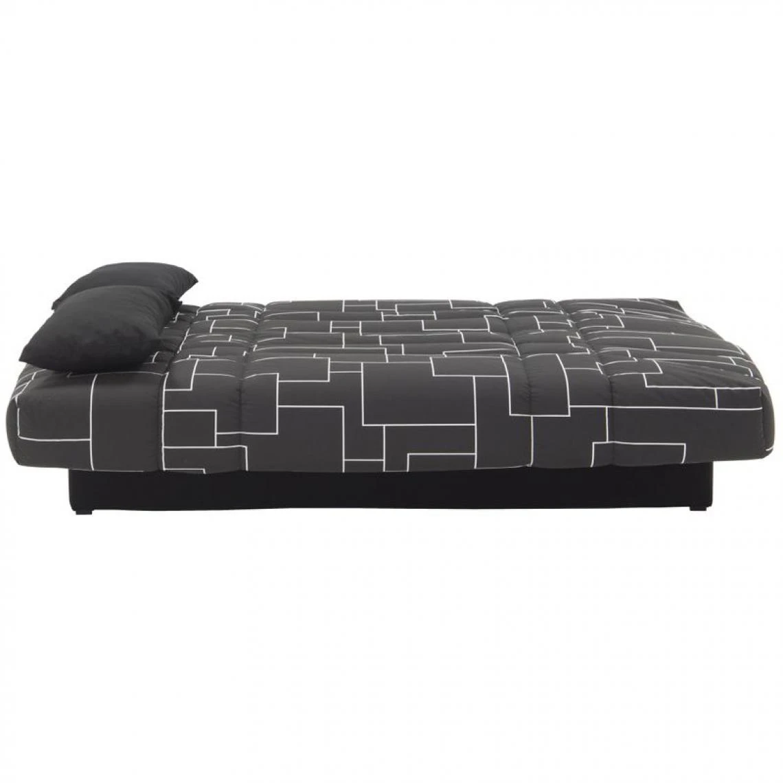 BUT Banquette Lit Clic-clac PORTO Matrix Noir 7 BUT Banquette Lit Clic-clac PORTO Matrix Noir – Image 5