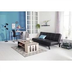 BUT Banquette Lit Clic Clac TIMARU PU Noir -Vente-unique shop banquette lit clic clac timaru pu noir 9926100 25547628 1140x1140