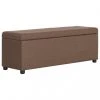 HELLOSHOP26 Banquette Pouf Tabouret Meuble Banc Avec Compartiment De Rangement 116... 1 HELLOSHOP26 Banquette Pouf Tabouret Meuble Banc Avec Compartiment De Rangement 116... -Vente-unique shop banquette pouf tabouret meuble banc avec compartiment de rangement 116 cm marron polyester 3002057 11031866 28815520 1140x1140