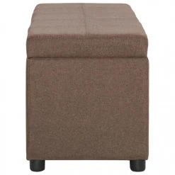 HELLOSHOP26 Banquette Pouf Tabouret Meuble Banc Avec Compartiment De Rangement 116... 10 HELLOSHOP26 Banquette Pouf Tabouret Meuble Banc Avec Compartiment De Rangement 116... -Vente-unique shop banquette pouf tabouret meuble banc avec compartiment de rangement 116 cm marron polyester 3002057 11031866 28815526 1140x1140