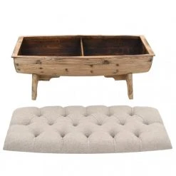 HELLOSHOP26 Banquette Pouf Tabouret Meuble Banc De Rangement Bois Massif Et Tissu ... -Vente-unique shop banquette pouf tabouret meuble banc de rangement bois massif et tissu 103 cm 3002236 11111514 29031638 1140x1140
