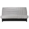 Marque Generique BEIJA Banquette Clic Clac 3 Places - Comfort BULTEX - L 192 X P 95 Cm ... -Vente-unique shop beija banquette clic clac 3 places comfort bultex l 192 x p 95 cm tissu blanc et noir 2170606 23225113 1140x1140