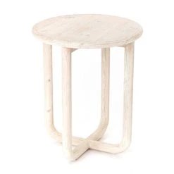 MES Bout De Canapé 60x50x60 Cm En Pin Recyclé