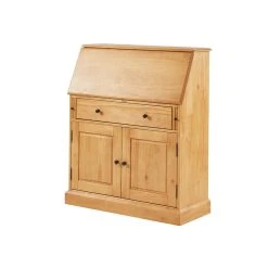 Vente-unique Secrétaire En Pin Et MDF - Coloris : Naturel Clair - CLEORE -Vente-unique shop bureau 376385