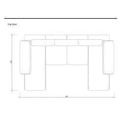 Vente-unique Canapé Panoramique 7 Places En Simili SICILE - Bicolore Blanc Et Gris 8 Vente-unique Canapé Panoramique 7 Places En Simili SICILE - Bicolore Blanc Et Gris -Vente-unique shop canape 173331