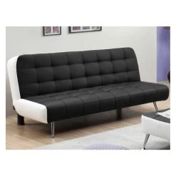 Vente-unique Canapé Convertible Clic-clac MURNI - Noir -Vente-unique shop canape 179708