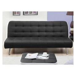 Vente-unique Canapé Convertible Clic-clac MURNI - Noir -Vente-unique shop canape 179712