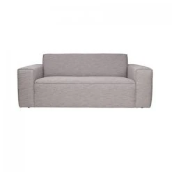 MES Canapé 2,5 Places En Tissu Gris - BOR