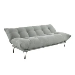 Vente-unique Canapé 3 Places Convertible Clic-clac En Tissu BERSY - Gris Clair 9 Vente-unique Canapé 3 Places Convertible Clic-clac En Tissu BERSY - Gris Clair -Vente-unique shop canape 3 places clic clac en tissu bersy gris clair 8242535 21010321 1140x1140