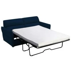 Vente-unique Canapé 3 Places Convertible En Tissu Bleu Nuit IRVINE -Vente-unique shop canape 3 places convertible en tissu bleu nuit irvine 13846170 38393330 1140x1140