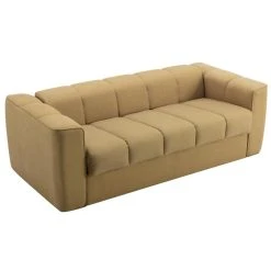 Vente-unique Canapé 3 Places Convertible Express En Tissu Jaune TEHAMA -Vente-unique shop canape 3 places convertible express en tissu jaune tehama 13768276 38045942 1140x1140