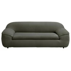 Vente-unique Canapé 3 Places Convertible En Tissu Vert Foncé ALMANOR -Vente-unique shop canape 3 places convertible express en tissu vert fonce almanor 13768282 38045970 1140x1140