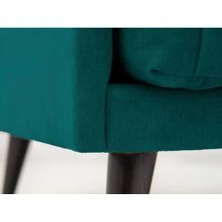 Vente-unique Canapé 3 Places En Tissu Bleu Canard OCTAVIE -Vente-unique shop canape 3 places en tissu bleu canard octavie 13793080 38134536 1140x1140