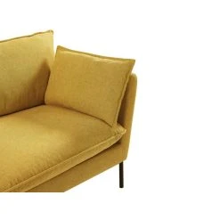 Vente-unique Canapé 3 Places En Tissu Jaune SIENA -Vente-unique shop canape 3 places en tissu jaune siena 13805074 38190090 1140x1140