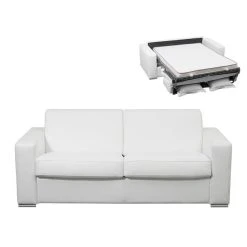 Vente-unique Canapé 3 Places Convertible Express 100% Cuir De Buffle DELECTEA II -... 8 Vente-unique Canapé 3 Places Convertible Express 100% Cuir De Buffle DELECTEA II -... -Vente-unique shop canape 3 places rapido convertible express 100 cuir de buffle delectea ii blanc 8238765 20994849 1140x1140