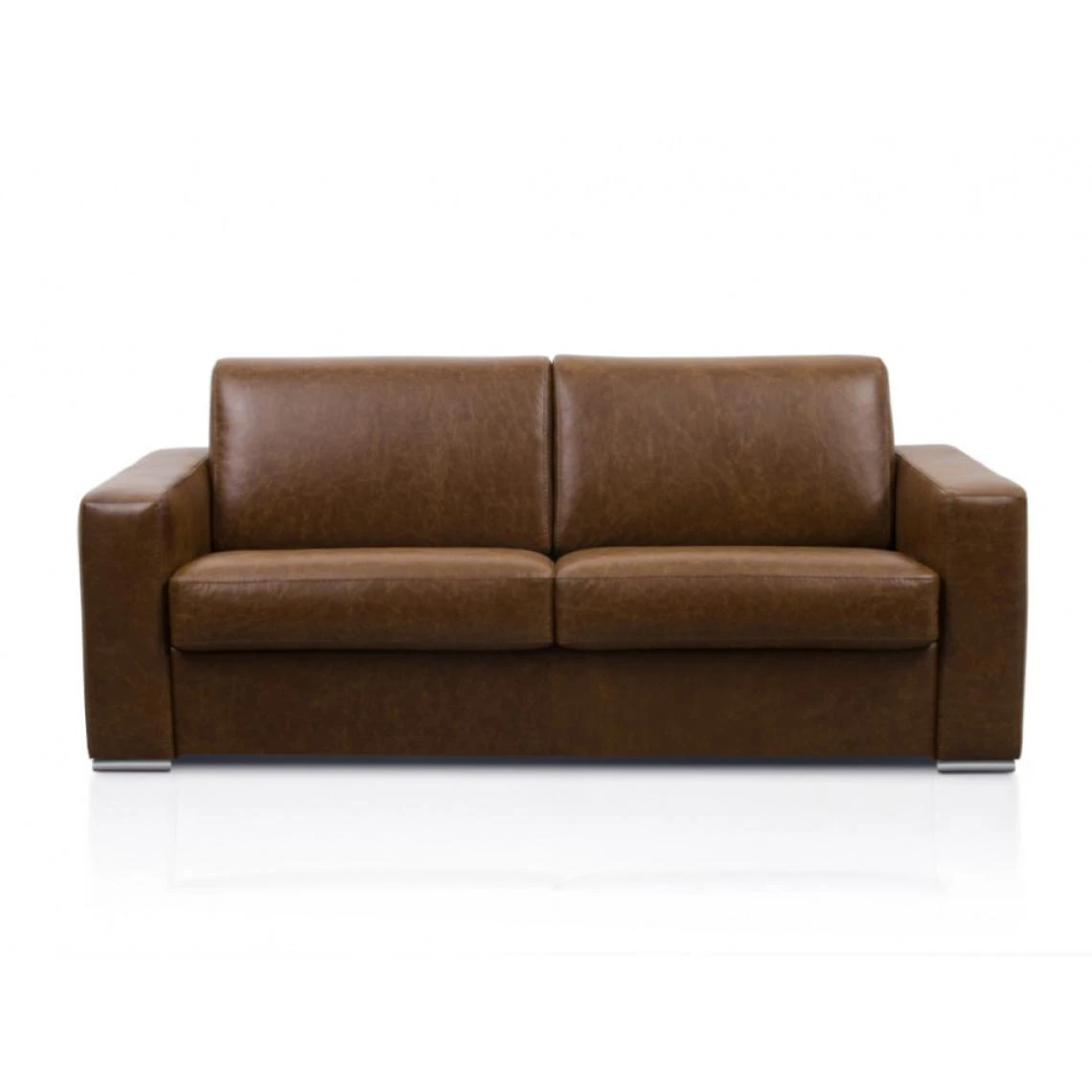 Vente-unique Canapé 3 Places Convertible Express 100% Cuir De Buffle DELECTEA II -... 6 Vente-unique Canapé 3 Places Convertible Express 100% Cuir De Buffle DELECTEA II -... – Image 4