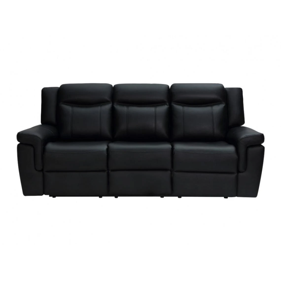 Vente-unique Canapé 3 Places Relax électrique En Cuir Avec Tablette KENNETH - Noi... 6 Vente-unique Canapé 3 Places Relax électrique En Cuir Avec Tablette KENNETH - Noi... – Image 4