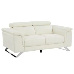 Vente-unique Canapé 3 Places Relax électrique Et 2 Places En Cuir De Vachette Bla... -Vente-unique shop canape 3 places relax electrique et 2 places en cuir de vachette blanc breyt ii 14082990 39127064 1140x1140