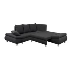 UB DESIGN SALON Canapé D'angle XL Convertible FELTON - Anthracite -Vente-unique shop canape 323677