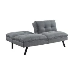 Vente-unique Canapé Convertible Clic-clac 3 Places PEGULA En Tissu - Gris -Vente-unique shop canape 346423