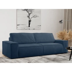 Vente-unique Canapé 3 Places Convertible En Velours Côtelé Bleu Marine AMELIA 9 Vente-unique Canapé 3 Places Convertible En Velours Côtelé Bleu Marine AMELIA -Vente-unique shop canape amelia 12558490 33602150 1140x1140
