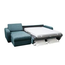 Vente-unique Canapé D'angle Gauche Convertible Express En Tissu Bleu BEVIS 11 Vente-unique Canapé D'angle Gauche Convertible Express En Tissu Bleu BEVIS -Vente-unique shop canape bevis 12150926 32275672 1140x1140