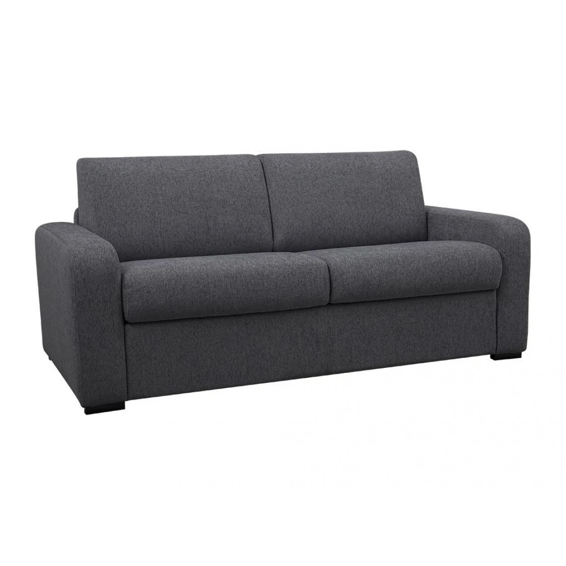 Vente-unique Canapé 3 Places Convertible Express En Tissu Anthracite BEVIS - Matel... 5 Vente-unique Canapé 3 Places Convertible Express En Tissu Anthracite BEVIS - Matel... – Image 3