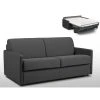 Vente-unique Canapé 3 Places Convertible Express En Tissu CALIFE - Gris - Couchage... -Vente-unique shop canape calife 10956656 28620472 1140x1140