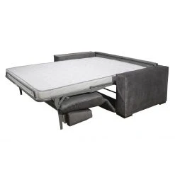 DUNLOPILLO Canapé 4 Places Convertible Express En Tissu Gris - Couchage 160 Cm -... -Vente-unique shop canape camilo 12638684 33955288 1140x1140