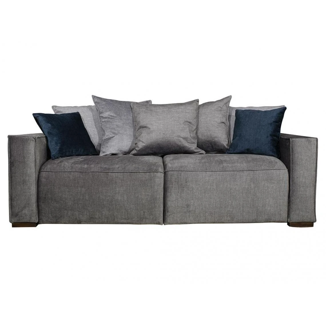 DUNLOPILLO Canapé 3 Places Convertible Express En Tissu Gris - Couchage 140 Cm -... 6 DUNLOPILLO Canapé 3 Places Convertible Express En Tissu Gris - Couchage 140 Cm -... – Image 4
