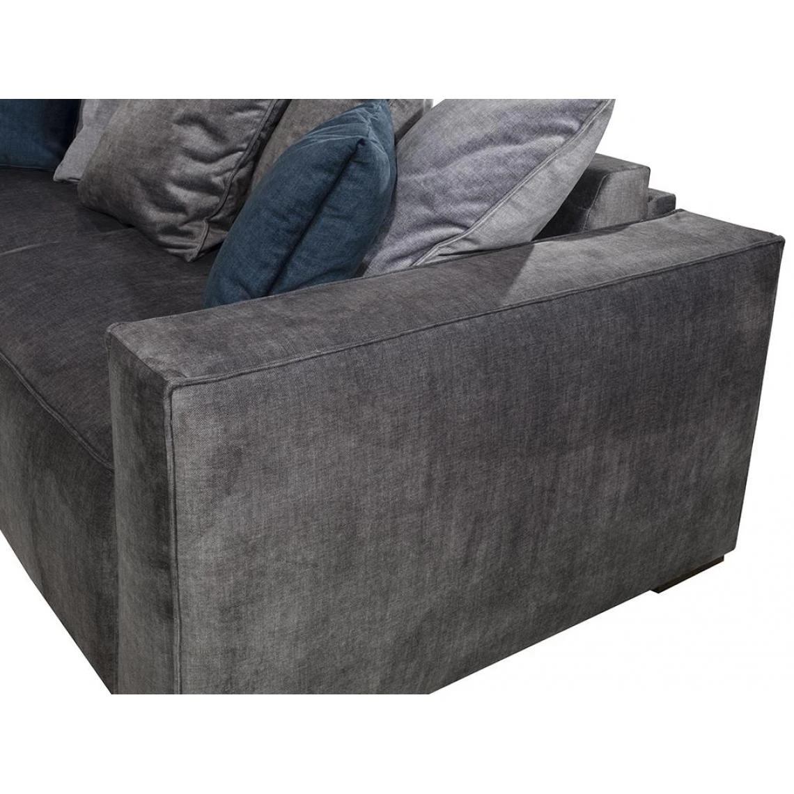 DUNLOPILLO Canapé 3 Places Convertible Express En Tissu Gris - Couchage 140 Cm -... 7 DUNLOPILLO Canapé 3 Places Convertible Express En Tissu Gris - Couchage 140 Cm -... – Image 5