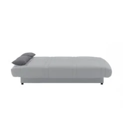 Vente-unique Canapé Convertible Clic-clac 100% Coton Avec Coffre De Rangement FARW... -Vente-unique shop canape clic clac 100 coton avec coffre de rangement farwest ii gris clair coussins contrastes 10328556 26692800 1140x1140