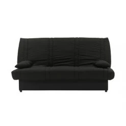 Vente-unique Canapé Convertible Clic-clac 100% Coton Avec Coffre De Rangement FARW... -Vente-unique shop canape clic clac 100 coton avec coffre de rangement farwest ii noir coussins noir 10328558 26692810 1140x1140