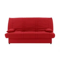 Vente-unique Canapé Convertible Clic-clac 100% Coton Avec Coffre De Rangement FARW... -Vente-unique shop canape clic clac 100 coton avec coffre de rangement farwest ii rouge 10328546 26692750 1140x1140
