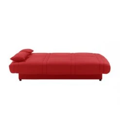 Vente-unique Canapé Convertible Clic-clac 100% Coton Avec Coffre De Rangement FARW... -Vente-unique shop canape clic clac 100 coton avec coffre de rangement farwest ii rouge 10328546 26692752 1140x1140