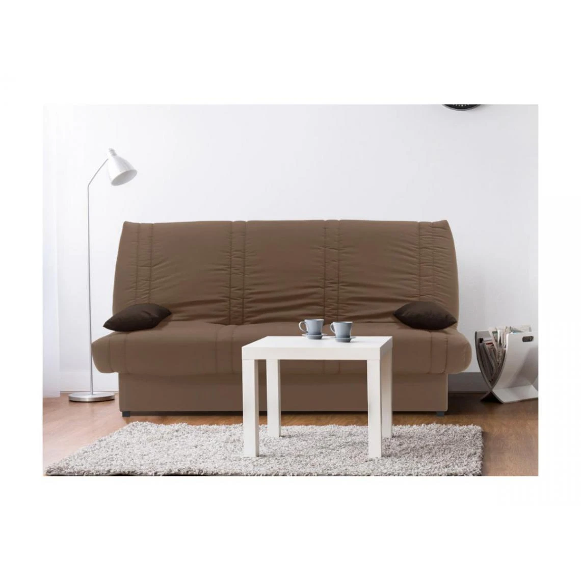 Vente-unique Canapé Convertible Clic-clac 100% Coton Avec Coffre De Rangement FARW... 3 Vente-unique Canapé Convertible Clic-clac 100% Coton Avec Coffre De Rangement FARW...