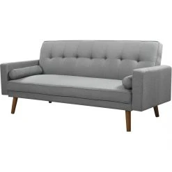 Habitat Et Jardin Canapé Clic-clac Banny - 188 X 80 X 108 Cm - 3 Places - Gris