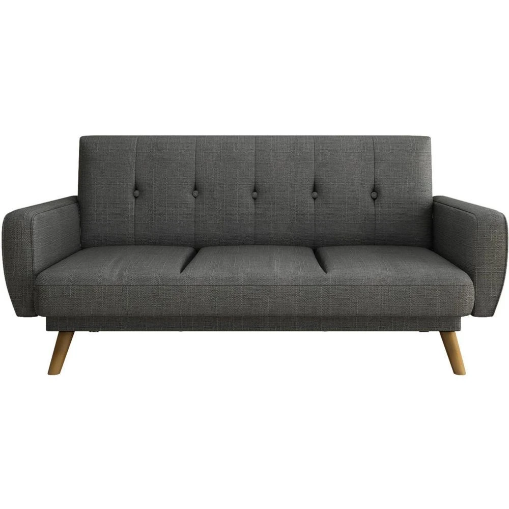 Habitat Et Jardin Canapé Clic-clac Ariana - 212.5 X 84 X 81 Cm - 3 Places - Gris Clai... 5 Habitat Et Jardin Canapé Clic-clac Ariana - 212.5 X 84 X 81 Cm - 3 Places - Gris Clai... – Image 3