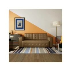 Habitat Et Jardin Canapé Clic-clac Convertible Renarde - 214 X 86 X 86 Cm - 3 Places ... -Vente-unique shop canape clic clac et bz 97624b vue1